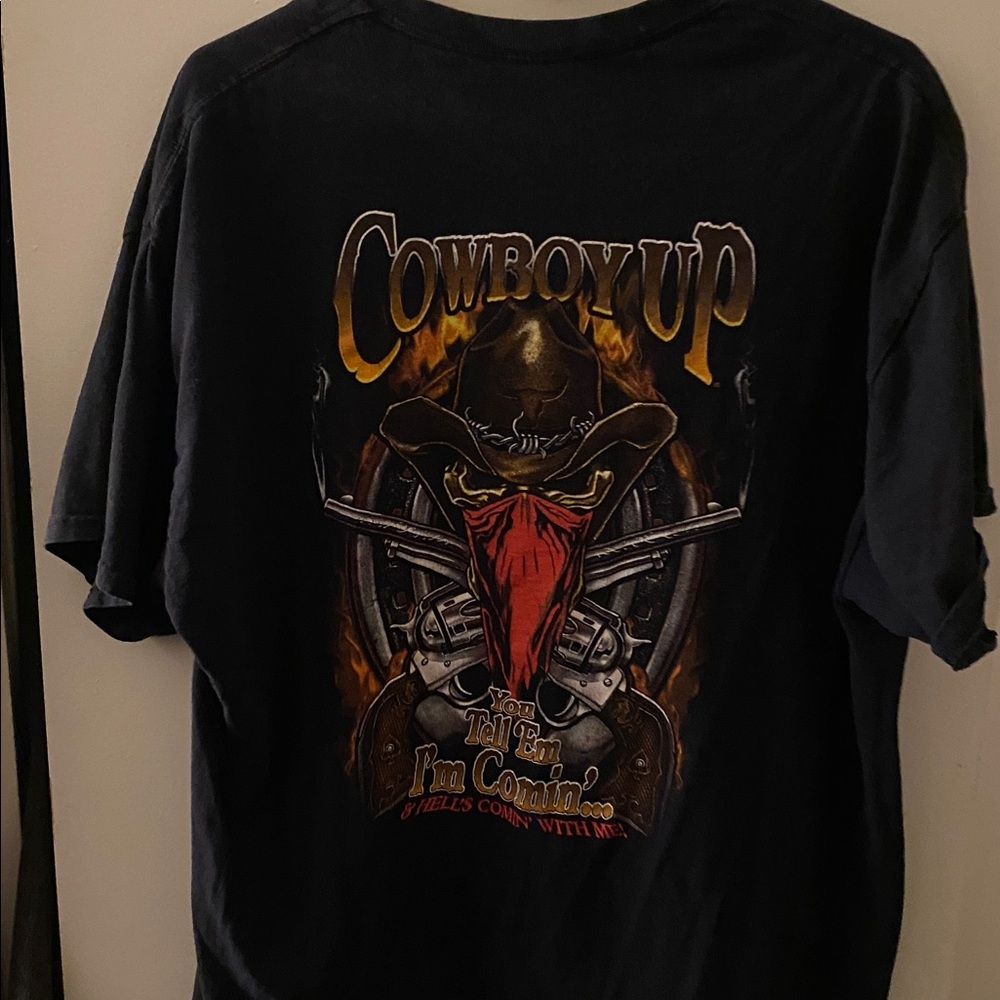 Cowboy Up Graphic T-Shirt